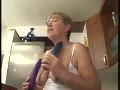 The wife's 65-year-old grandmother still enjoys nasty sex and has an intriguing hirsute snatch.